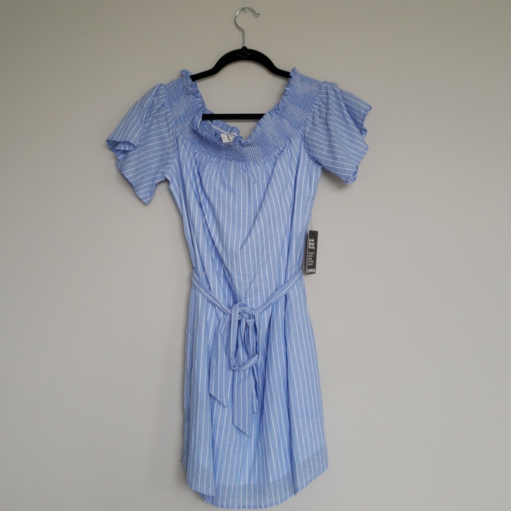 Express Off the shoulder dress